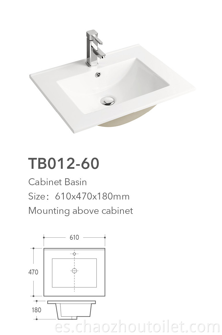Tb012 60 Cabinet Basin